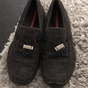 Prada sport toggle loafers shoes 37